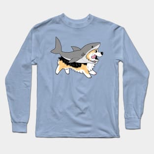 Another Corgi in a Shark Suit Long Sleeve T-Shirt